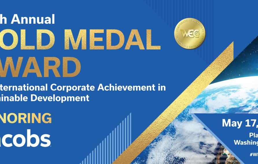 Jacobs win World Environment Center Gold Medal Award