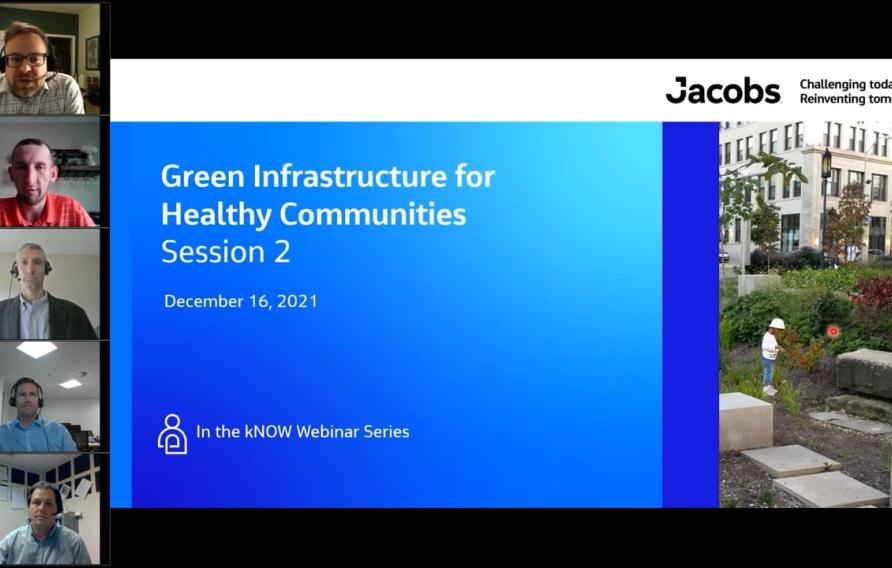 Green Infrastructure for Healthy Communities (Session 2)