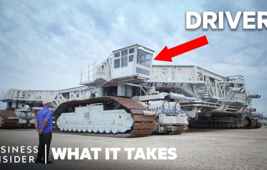 How NASA Drives The $144 Million Vehicle That Transports Rocket Ships | What It Takes