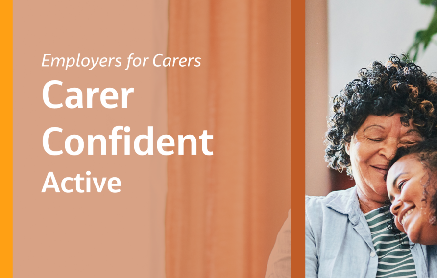 Carer Confident Active Employer banner