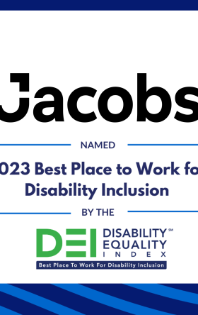 Jacobs 2023 Best Place to Work for Disability Inclusion